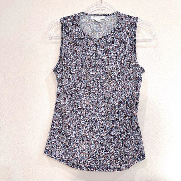 Liz Claiborne Petite Multicolor Sleeveless Pullover Career Top - Medium Petite - Picture 1 of 10